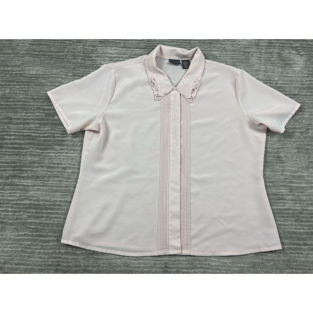 Laura Scott Pink Button Down Shirt